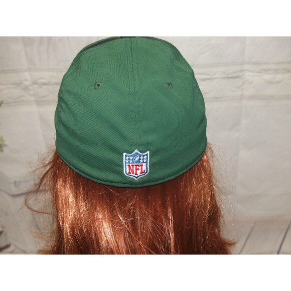 New York Jets Reebok NFL On Field Fitted Cap Hat Size: S/M Stretch to Fit Unisex - Picture 3 of 6